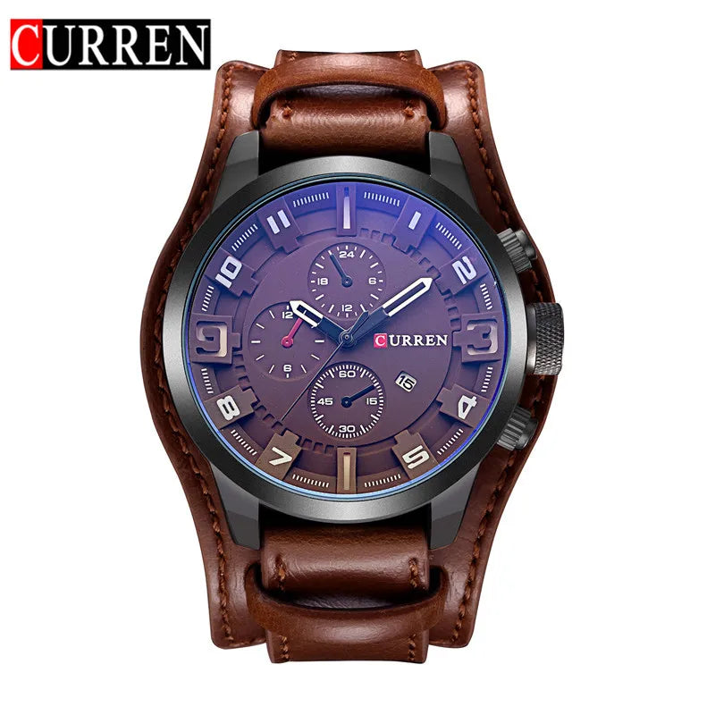 CURREN Karin 8225 Men's Large Belt Sports watch  watch Large Dial