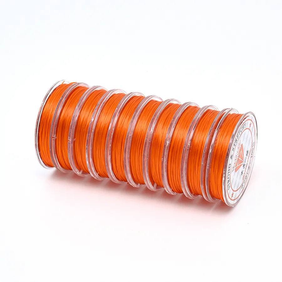 10 Rolls/Package Spandex  Wire Diameter: 0.8mm Jewelry Accessories