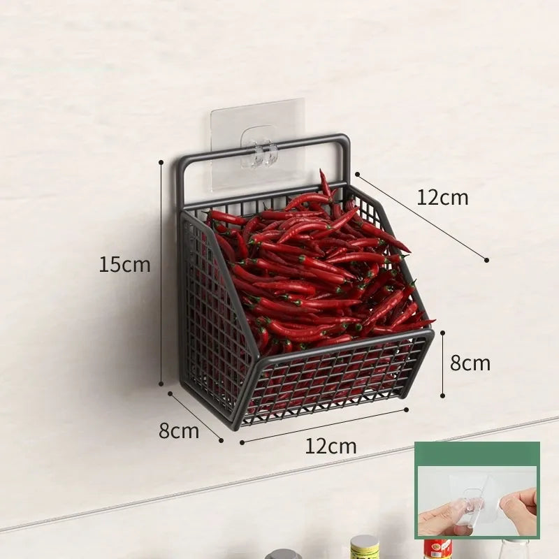 Simple Style Solid Color Iron Storage Box