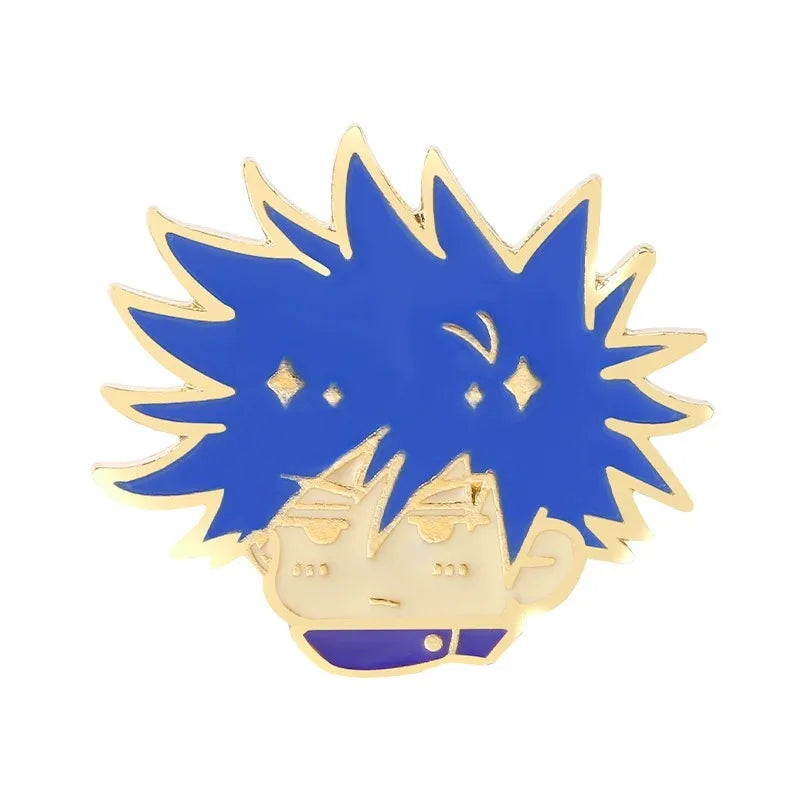 Cartoon Style Cowboy Style Artistic Cartoon Character Alloy Stamping Stoving Varnish Plating Unisex Badge Brooches Collar Pin