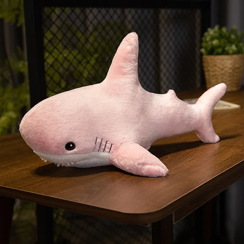 cute Ah Woo Shark pillow shark doll plush toy doll birthday gift female wholesale spot