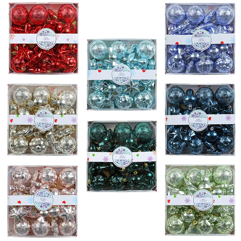 Christmas Simple Style Candle Snowflake Plastic Indoor Party Hanging Ornaments