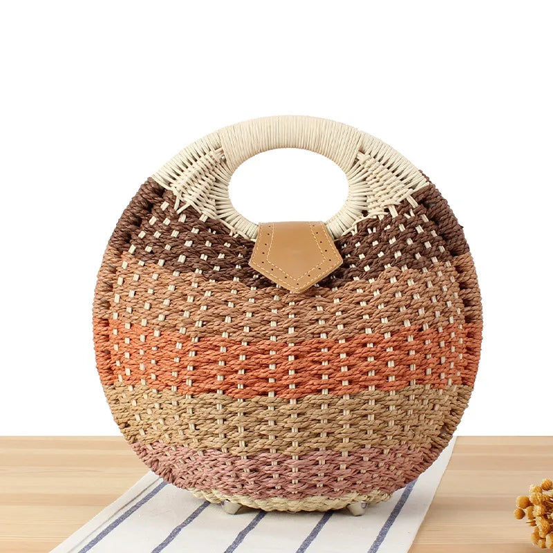 women's medium straw bag