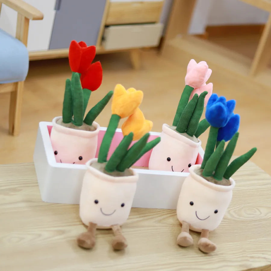Stuffed Animals & Plush Toys Potted Plant PP cotton Toys