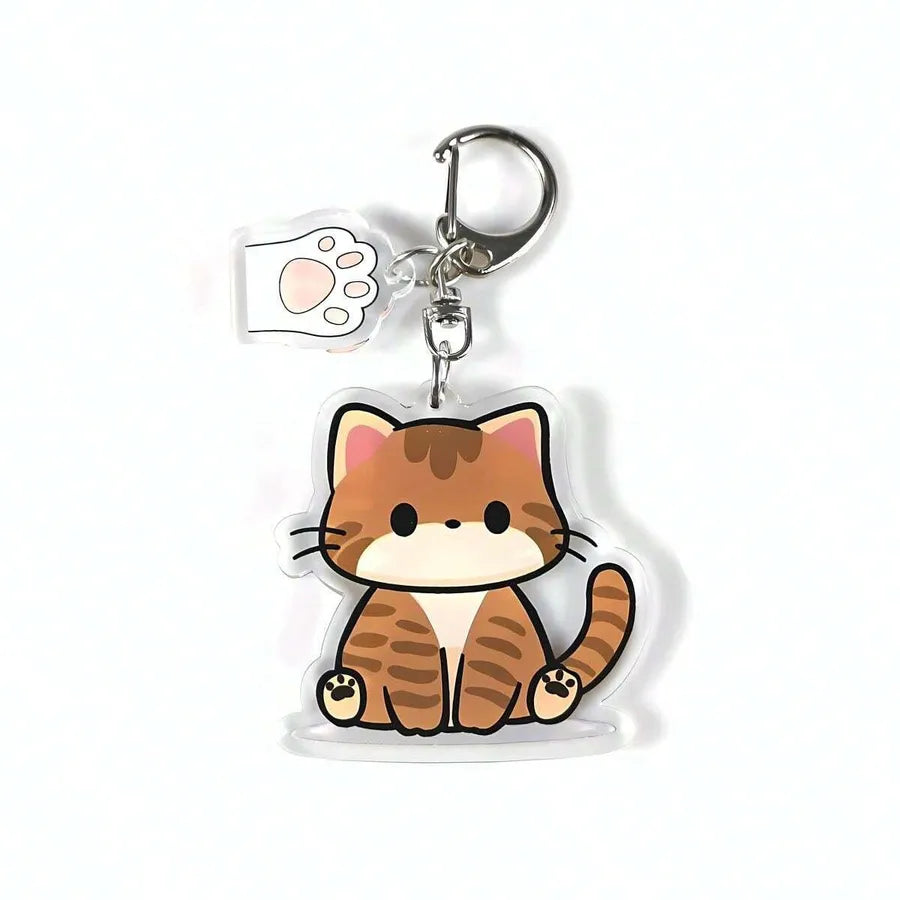 Cute Animal Arylic Keychain