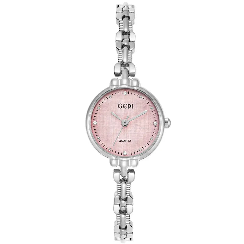 Elegant Luxurious Letter Jewelry Buckle Quartz Watch Women's Watches