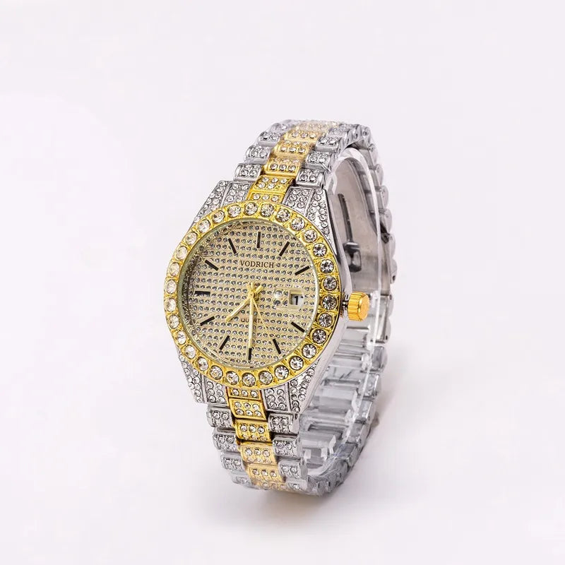 Business Solid Color Single Folding Buckle Quartz Women's Watches