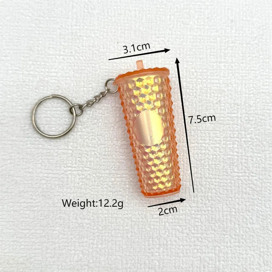 Simple Style Colorful Plastic Unisex Keychain