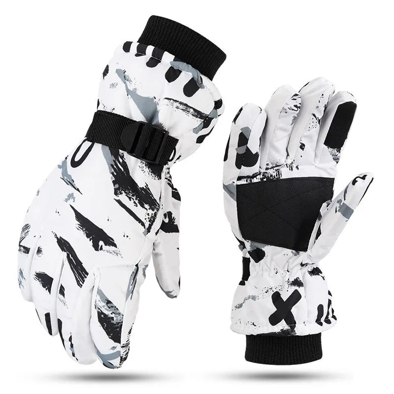 Unisex Elegant Lady Geometric Gloves