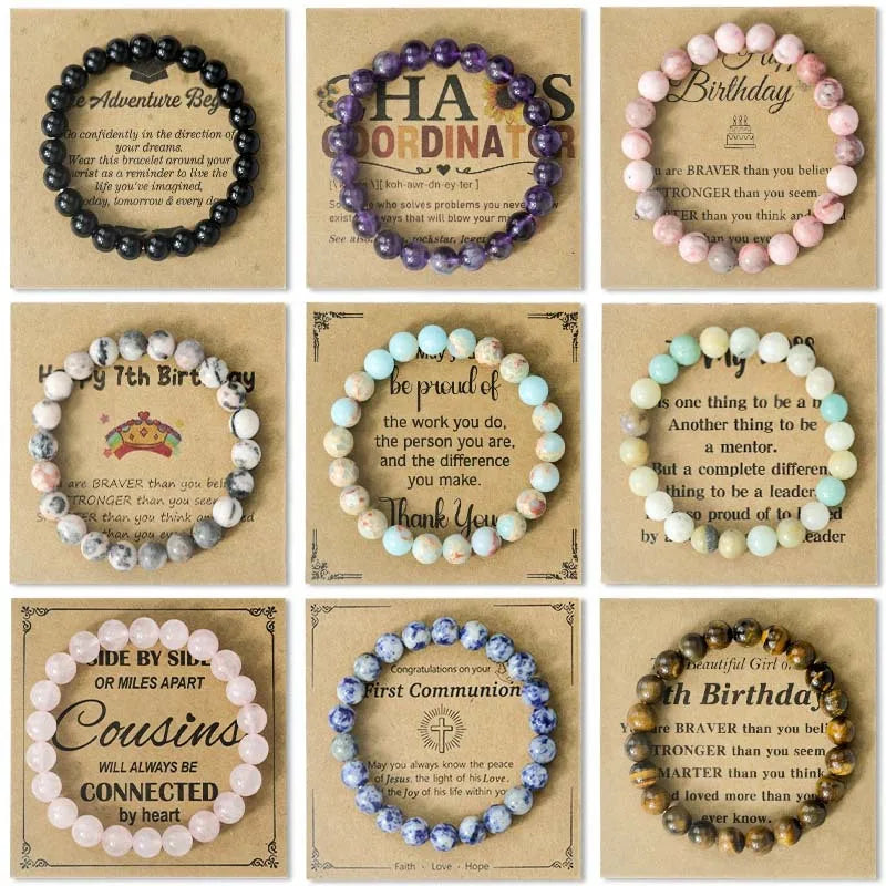 Vintage Style Classic Style Geometric natural stone Turquoise Beaded Chain Bracelets In Bulk