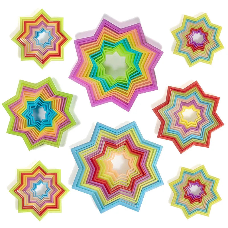 decompression magic star cube octagonal meteor three-dimensional children's toy
