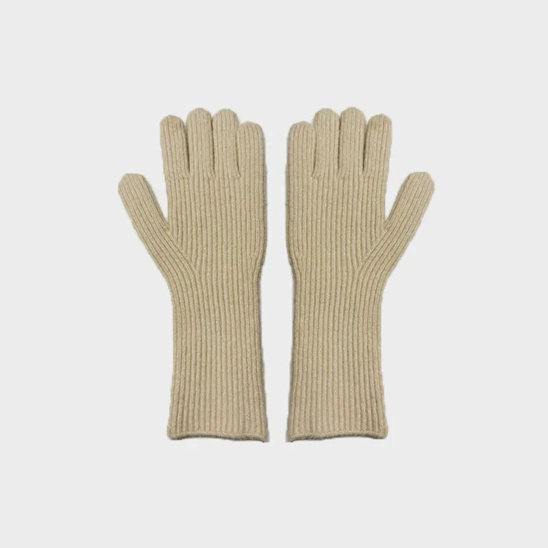 Women's Simple Style Solid Color Gloves