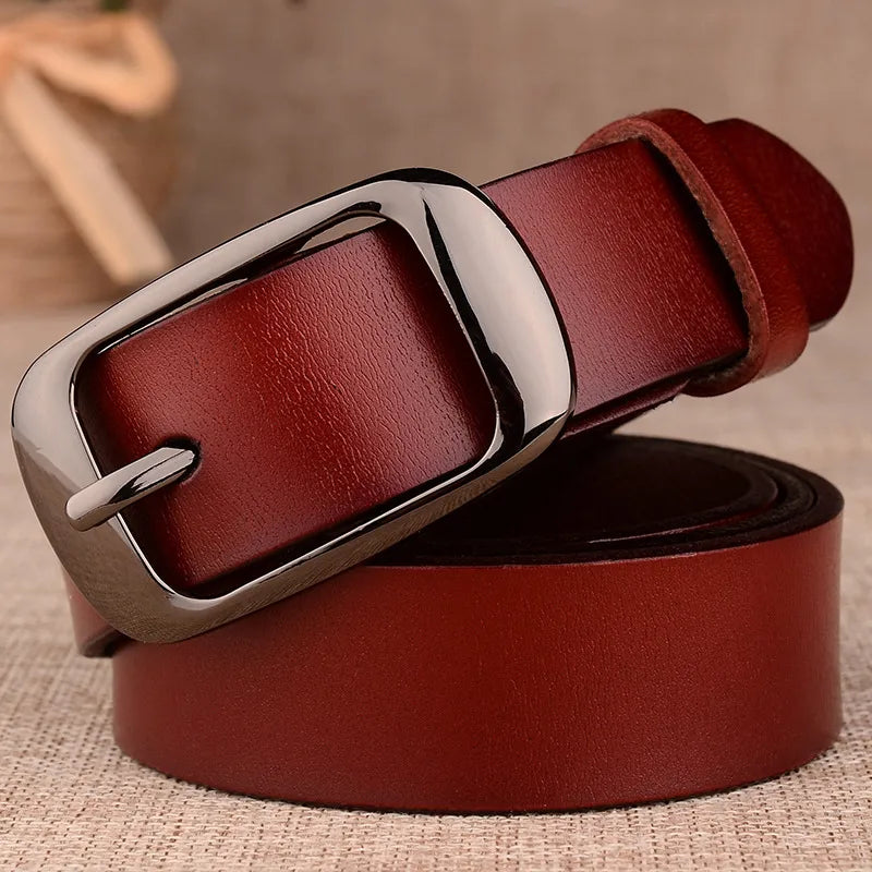 women's leather belt genuine leather women's leather casual belt decoration fashion all-matching  wholesale delivery