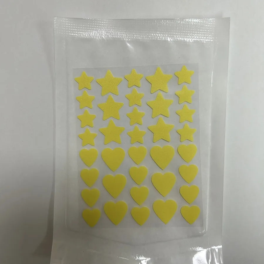 Color Pimple Stickers Love Star Pimple Stickers Special PE Pimple Stickers Pimple Stickers Cover Stickers
