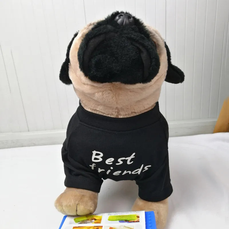 fashion cloth letter pet clothing 1 piece
