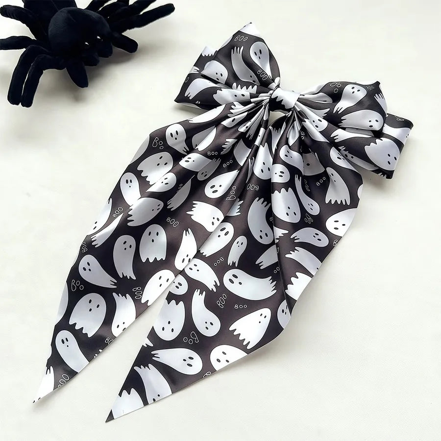 Halloween Cool Style Women's Spider Web Bat Ghost Hair Clip