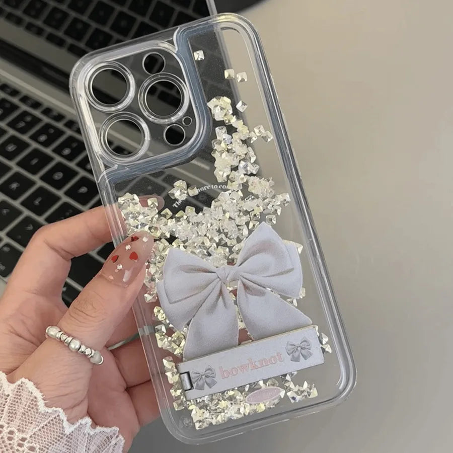 tpu Bow Knot Lady Simple Style Phone Cases Phone Accessories