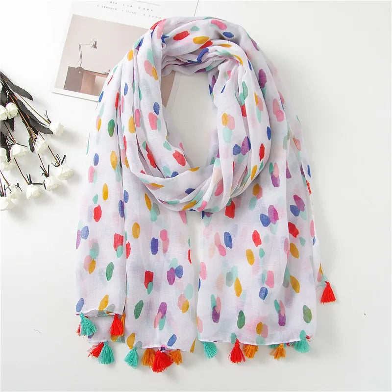 new scarf retro stitching bohemian cashew print silk scarf sunscreen yiwu wholesales