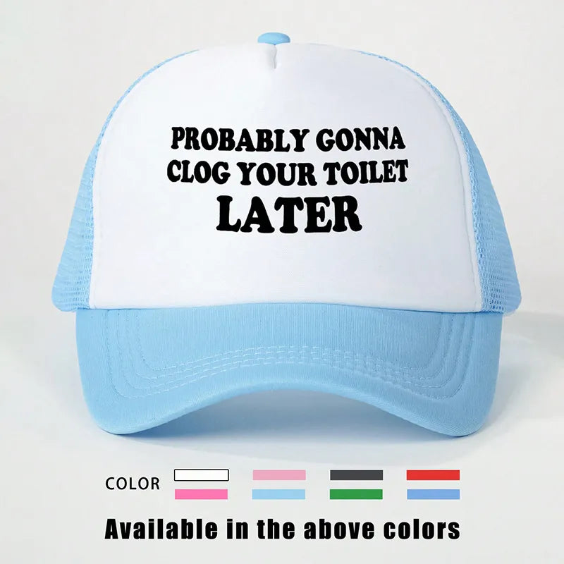 Women's Vacation Classic Style Letter English Letters Curved Eaves Baseball Cap