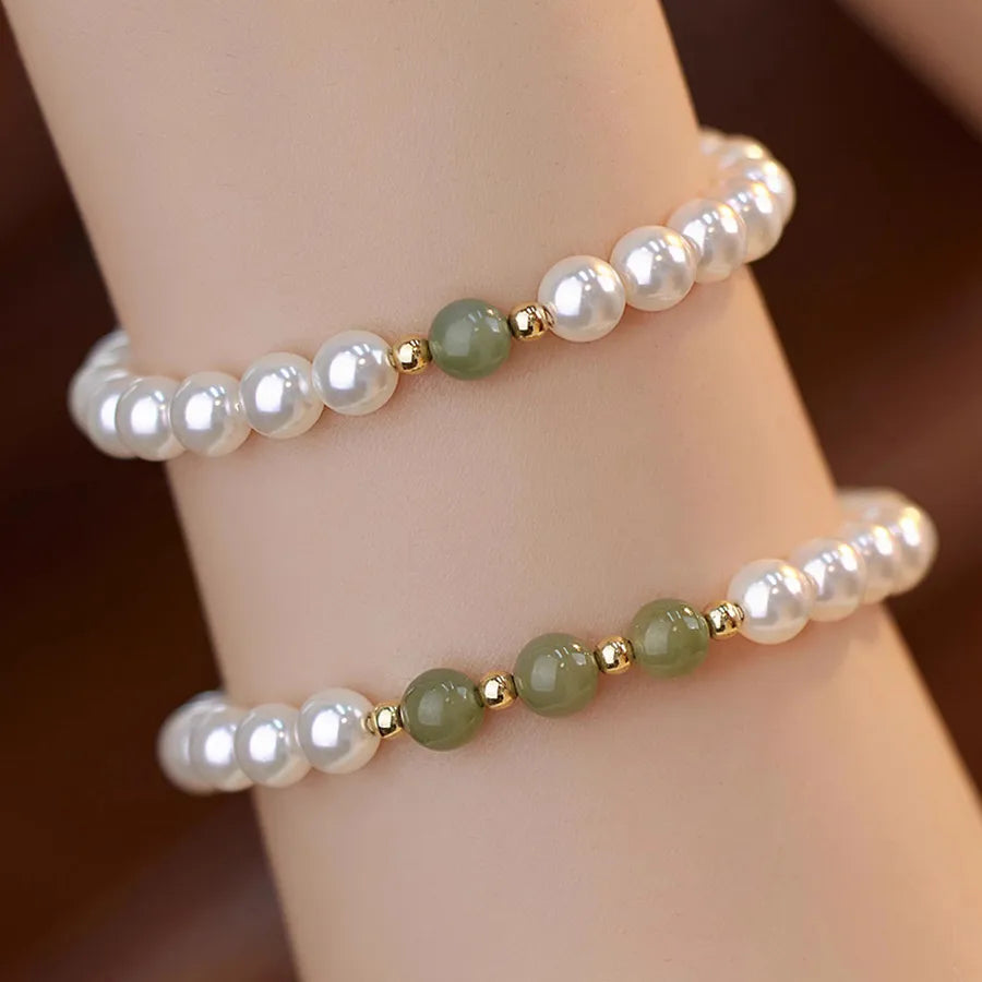 Imitation Pearl Freshwater Pearl Plating Bracelets