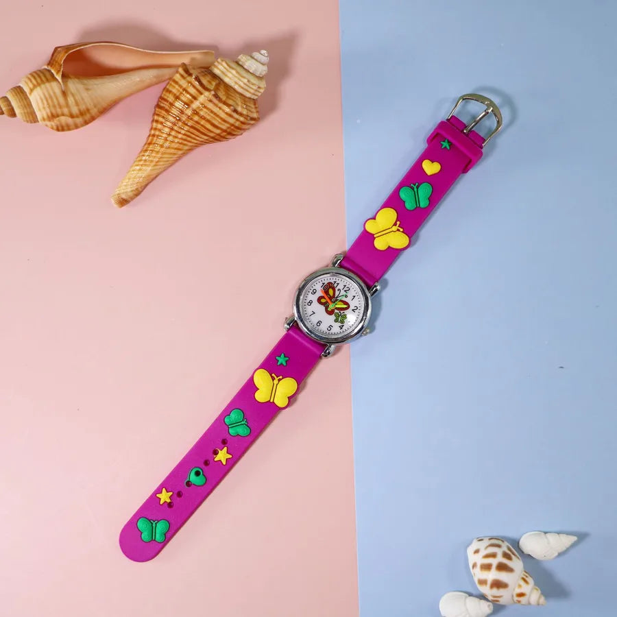 Manufacturers supply new creative children's watches kindergarten Primary School students cartoon clap watch cartoon table