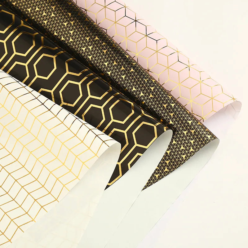 birthday fashion geometric paper party gift wrapping supplies