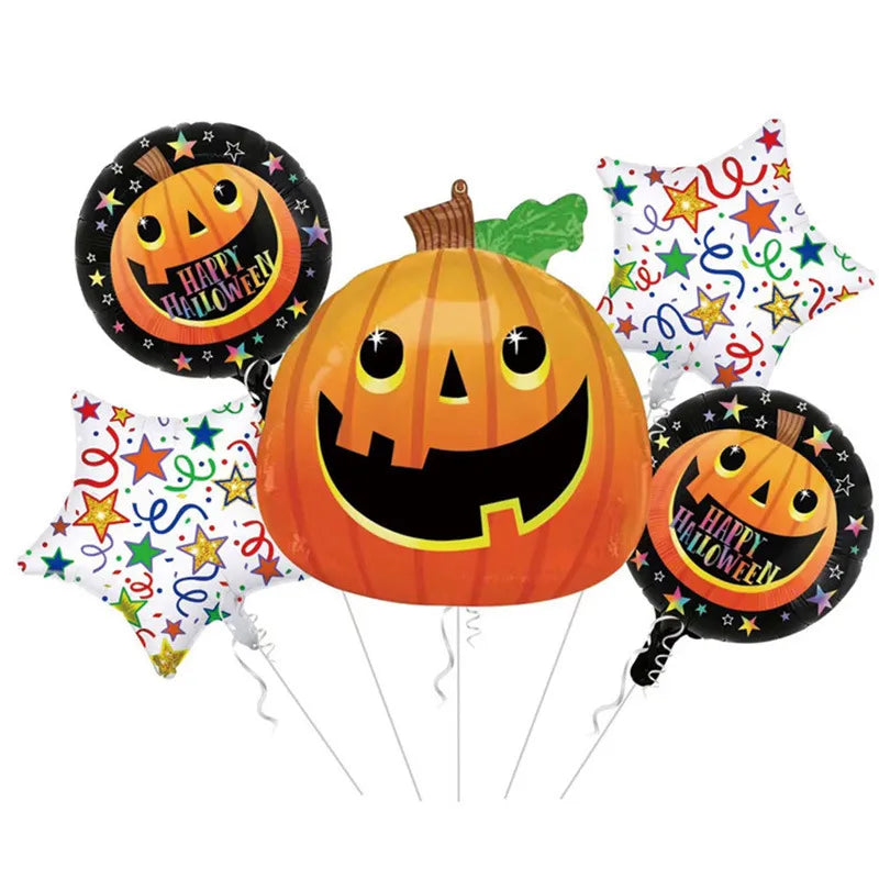 halloween geometric aluminum film party balloon