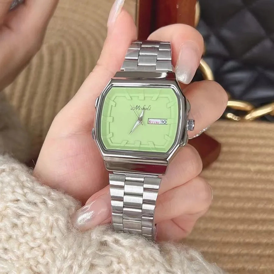 Casual Solid Color Quartz Watch Women's Watches