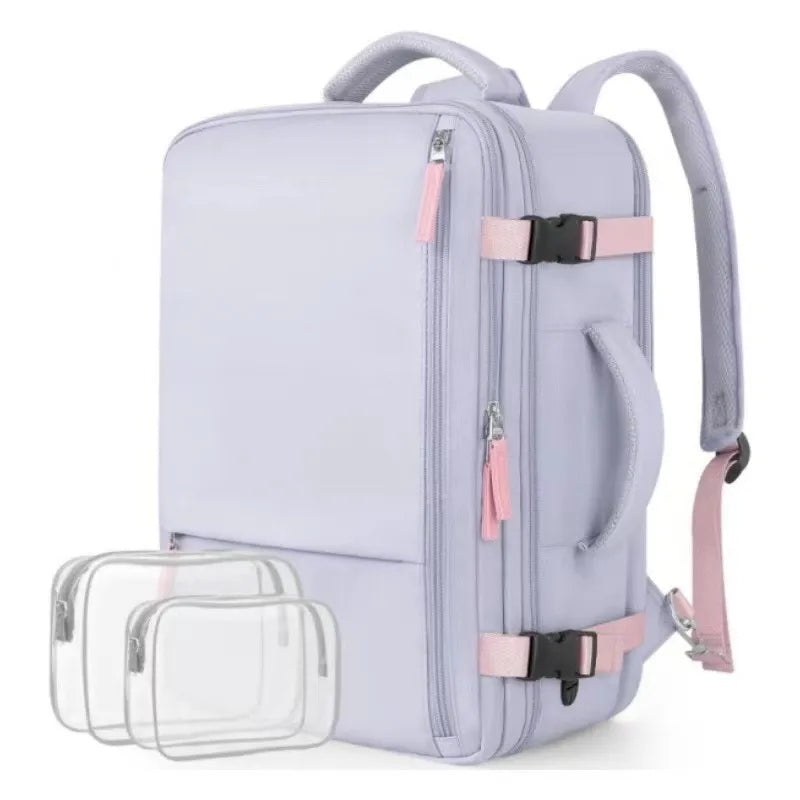 new student casual backpack schoolbag women's large capacity multi-functional computer backpack travel backpack