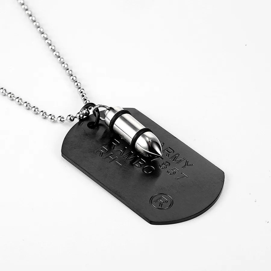 Hip-Hop Solid Color 304 Stainless Steel Plating 18K Gold Plated Men's