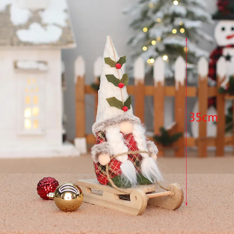 Christmas Cute Doll Cloth Nonwoven Party Doll