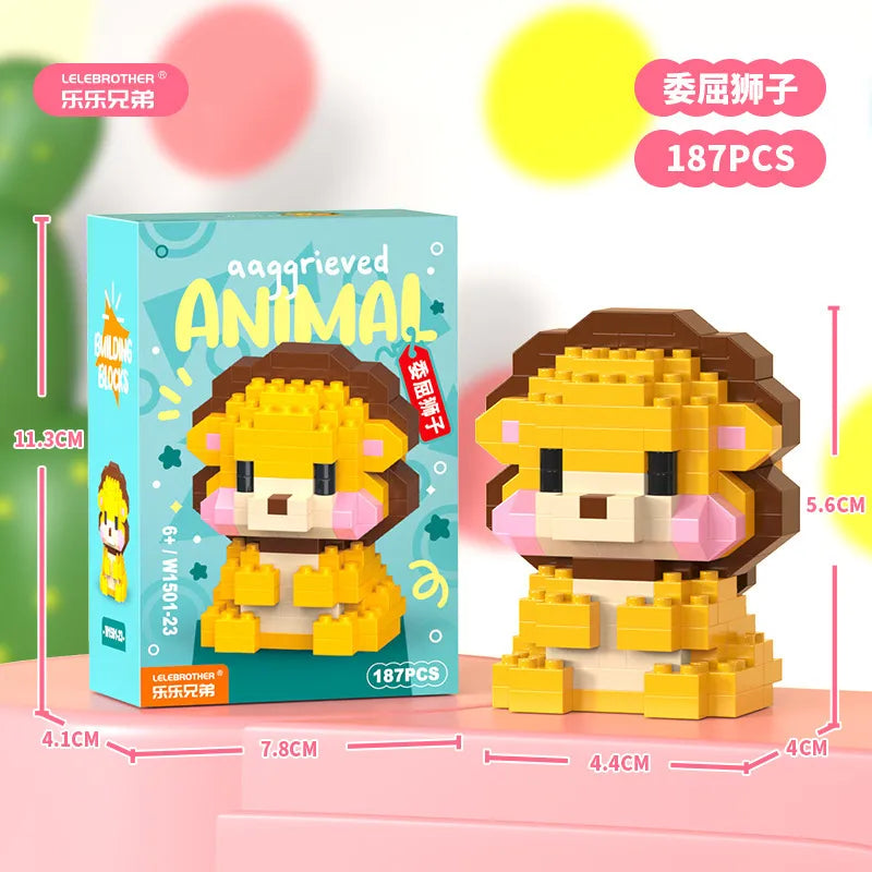Kids(7-16Years) Children Unisex Animal ABS Building Toys Learning & Education Toys