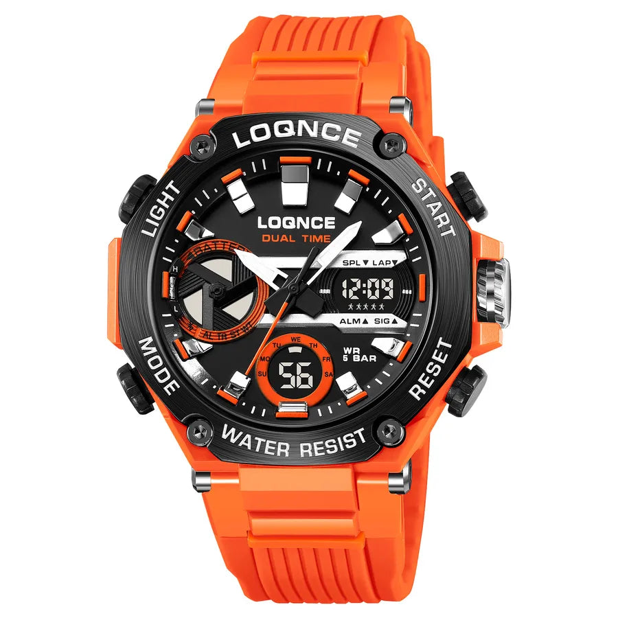modern style solid color electronic men's watches