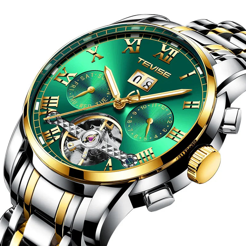 Swiss Tweis Famous watch Tourbillon watch Men's Fashion watch Mechanical watch Trendy Business watch
