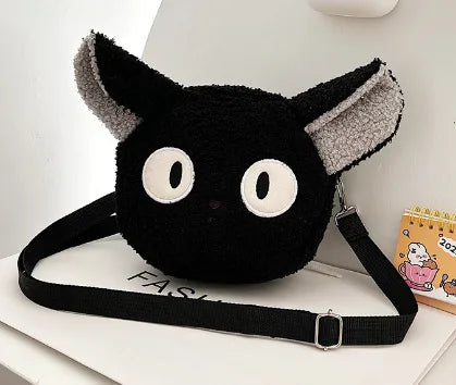 women's small winter plush cute shoulder bag
