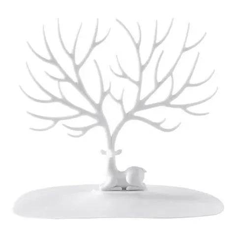 artistic animal tree plastic jewelry rack