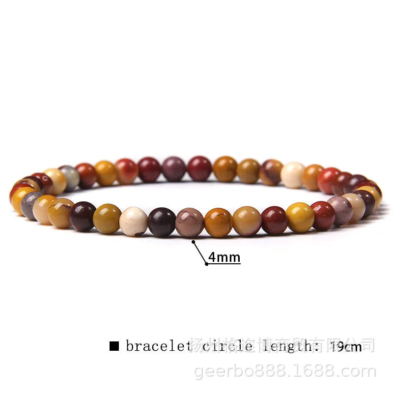 Simple Style Geometric natural stone Bracelets In Bulk