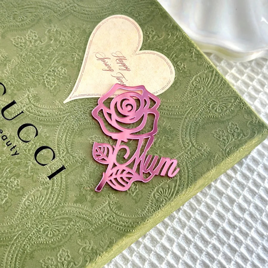 Birthday Romantic Rose Acrylic Birthday Cake Decorating Supplies Party Supplies Cake Decorating Supplies 1 Piece
