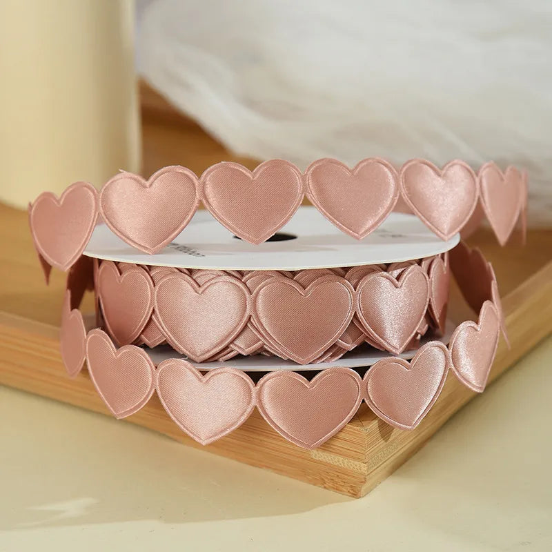 Valentine'S Day Casual Elegant Simple Style Heart Shape Polyester Holiday Banquet Birthday Party Supplies Gift Wrapping Supplies 1 Roll