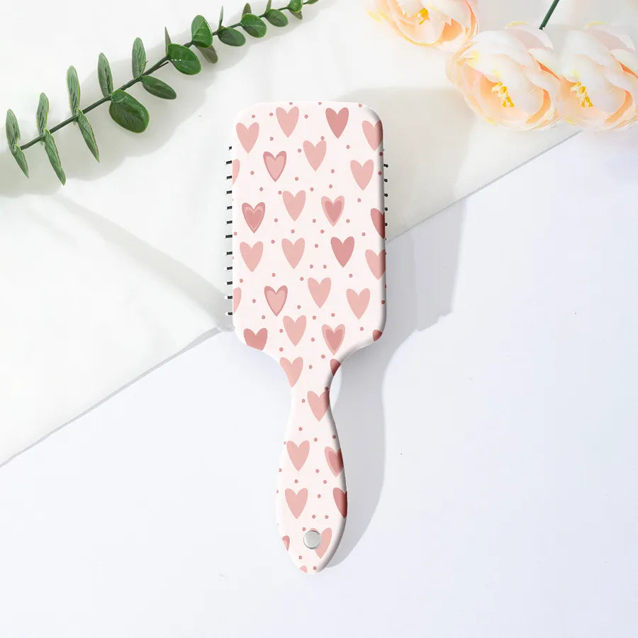 Classic Style Heart Shape ABS Hair Comb