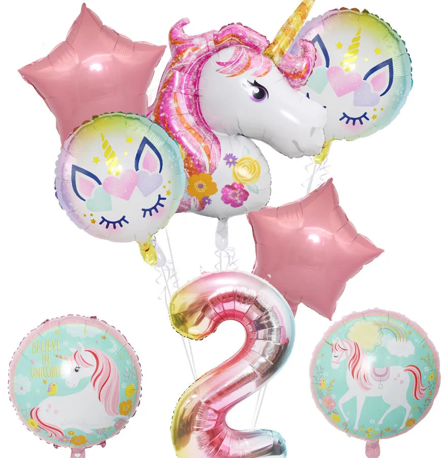 cute rainbow star  aluminum film home party carnival balloons
