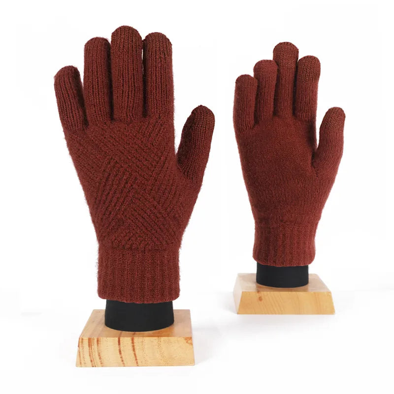 women's casual solid color gloves 1 pair