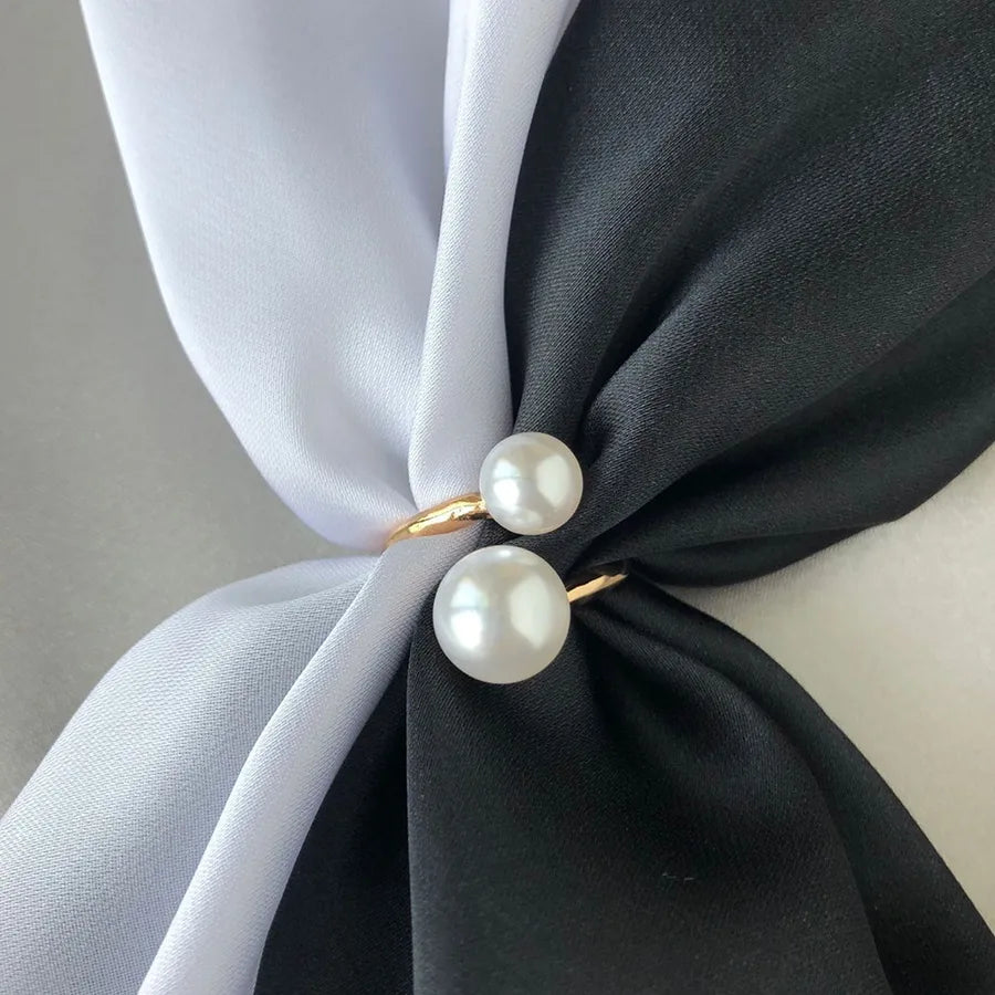 Sweet Flower Alloy Women's Scarf Ring