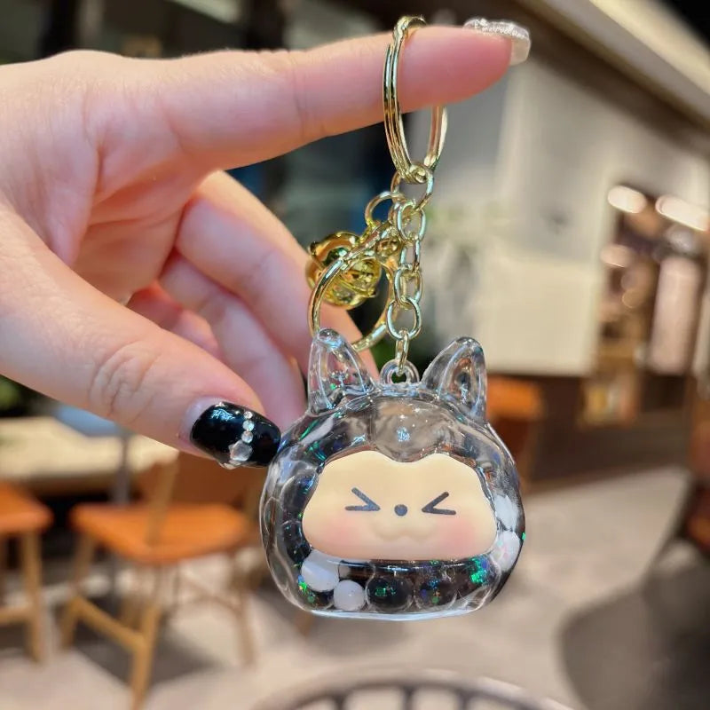1 Piece Cute Cartoon Character Acrylic Unisex Bag Pendant Keychain