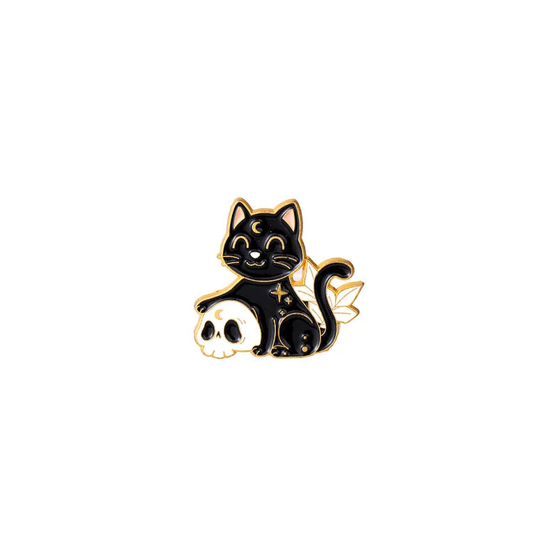 Fashion Pin Cat Alloy Unisex Brooches