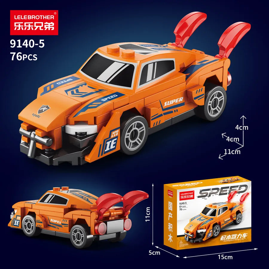 Kids(7-16Years) Car Plastic Building Toys