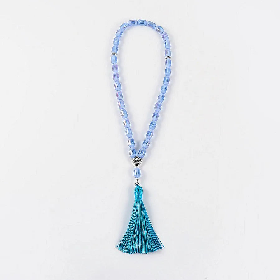 Elegant Classical Tassel Alloy Glass Wholesale Rosary