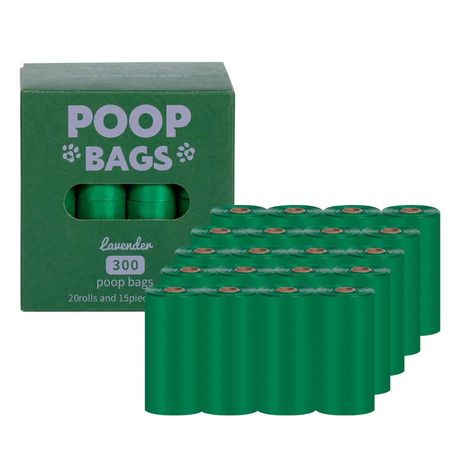 Cute PE Paw Print Pet Garbage Bag
