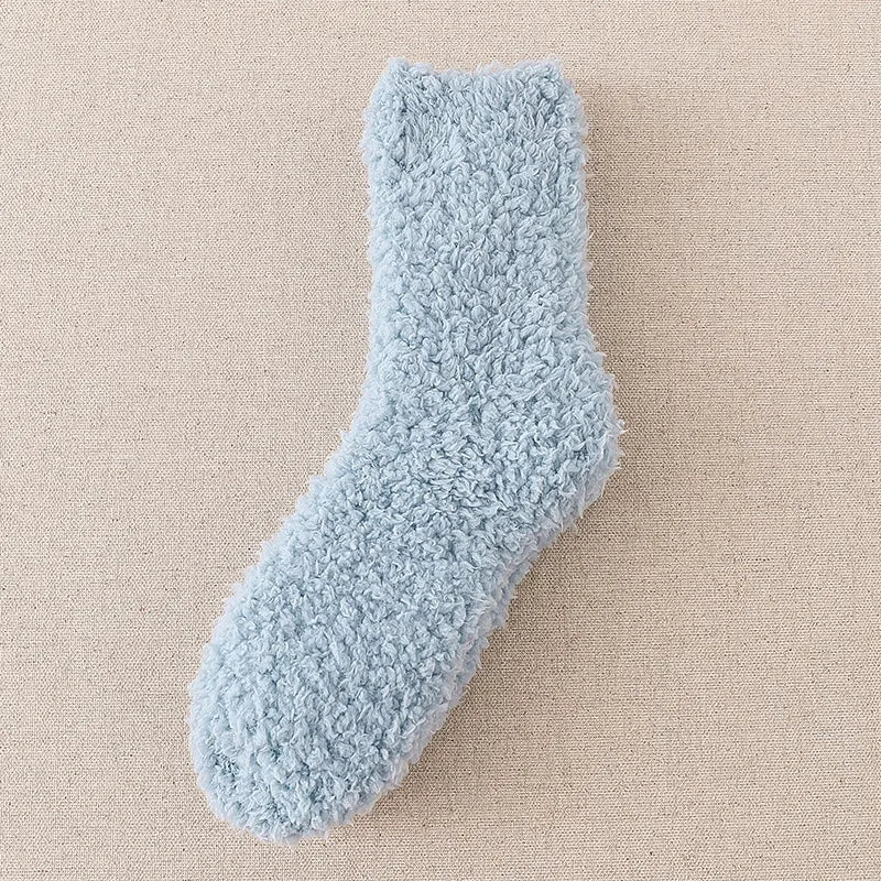 Elegant Lady Women's Solid Color Polyester Ankle Socks A Pair