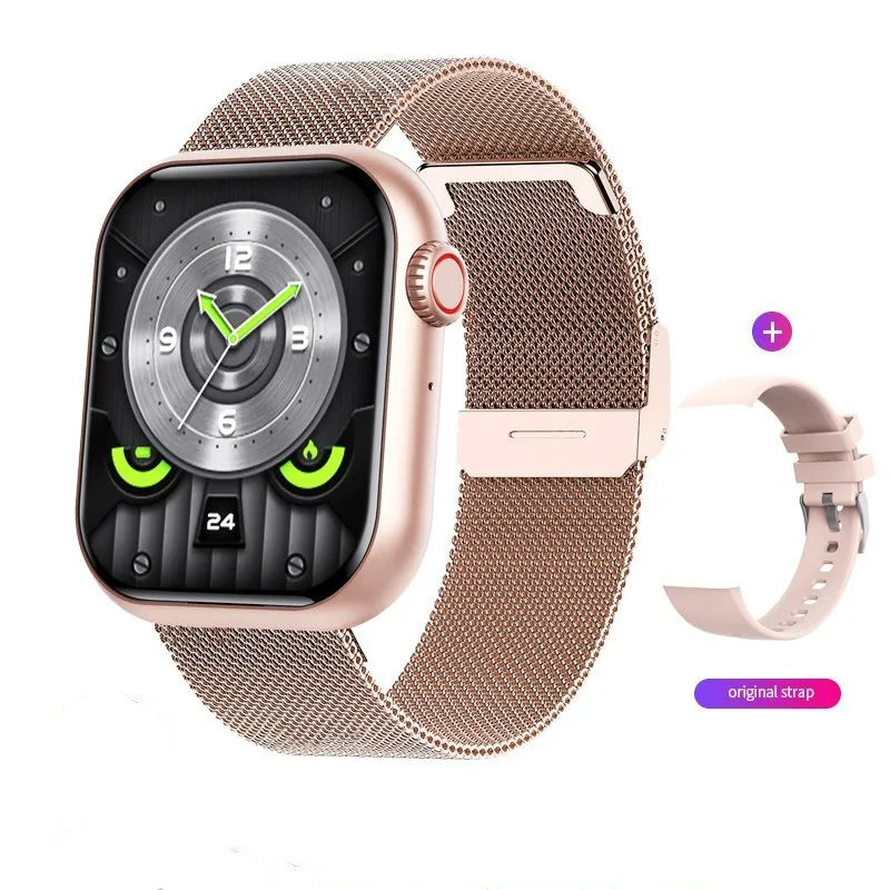 New  F57 smart watch Bluetooth call heart rate body temperature voice assistant smart bracelet sports watch